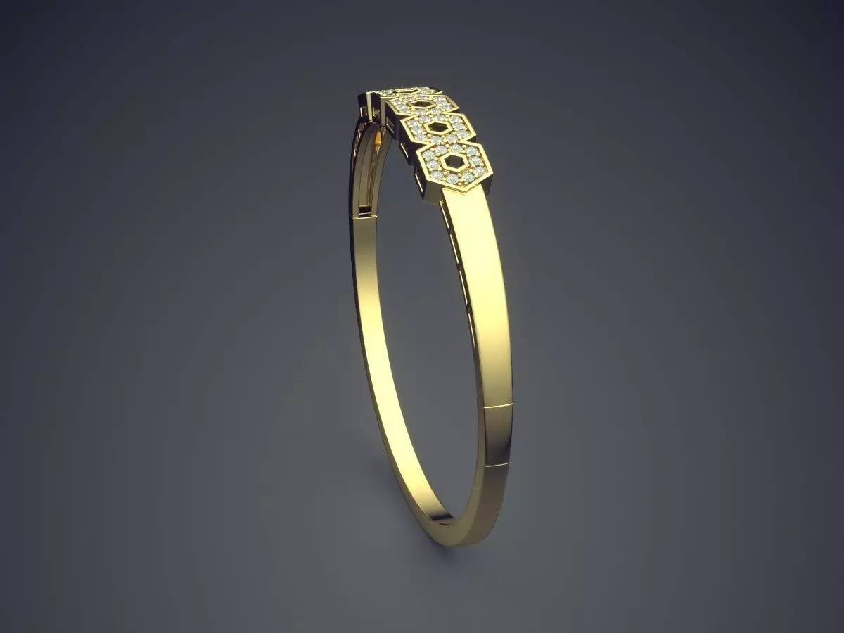 ThinRing With Simple Ornament On Top CAD 5166 3D print model_3