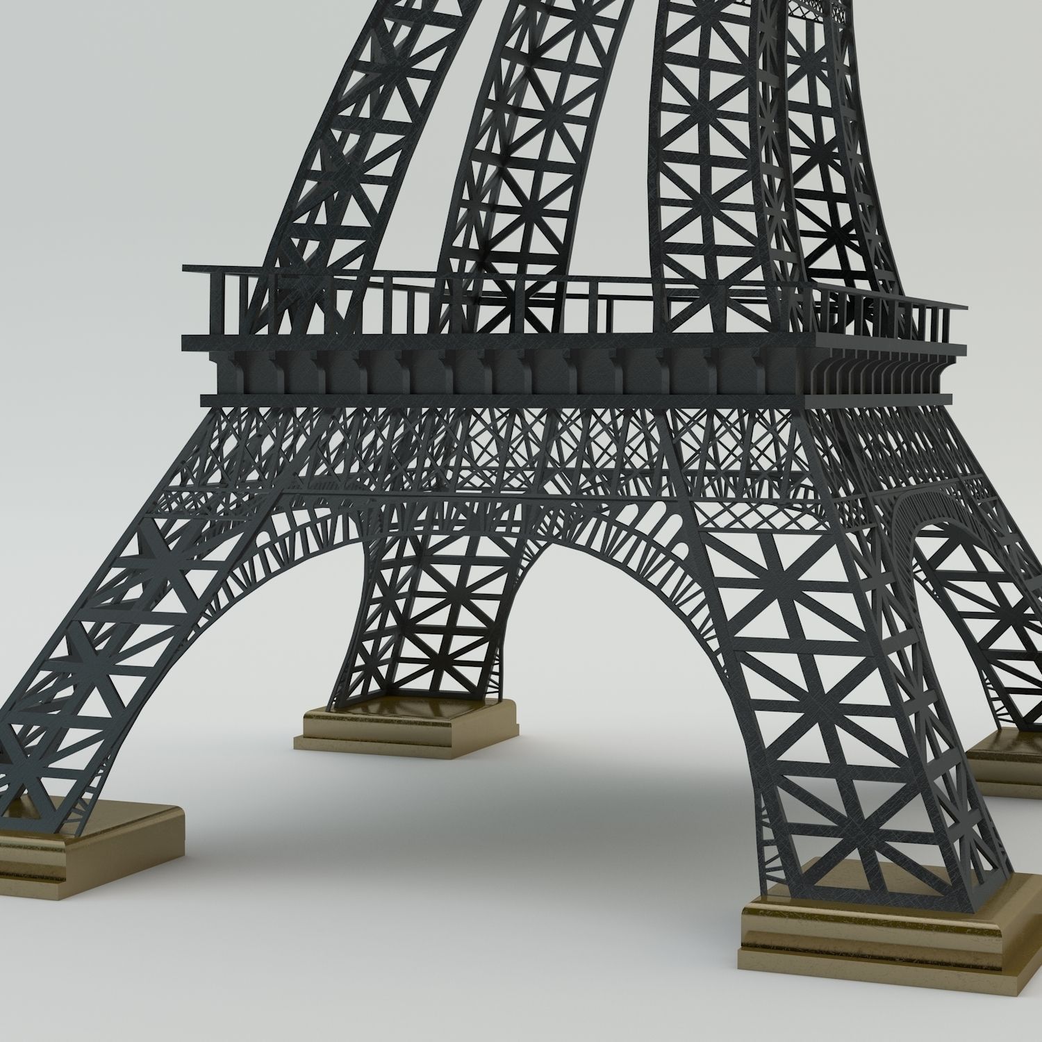 3d Model Eiffel Tower Lamp Cgtrader Eiffel Tower Lamp 3d Model Max Obj Mtl Fbx 4