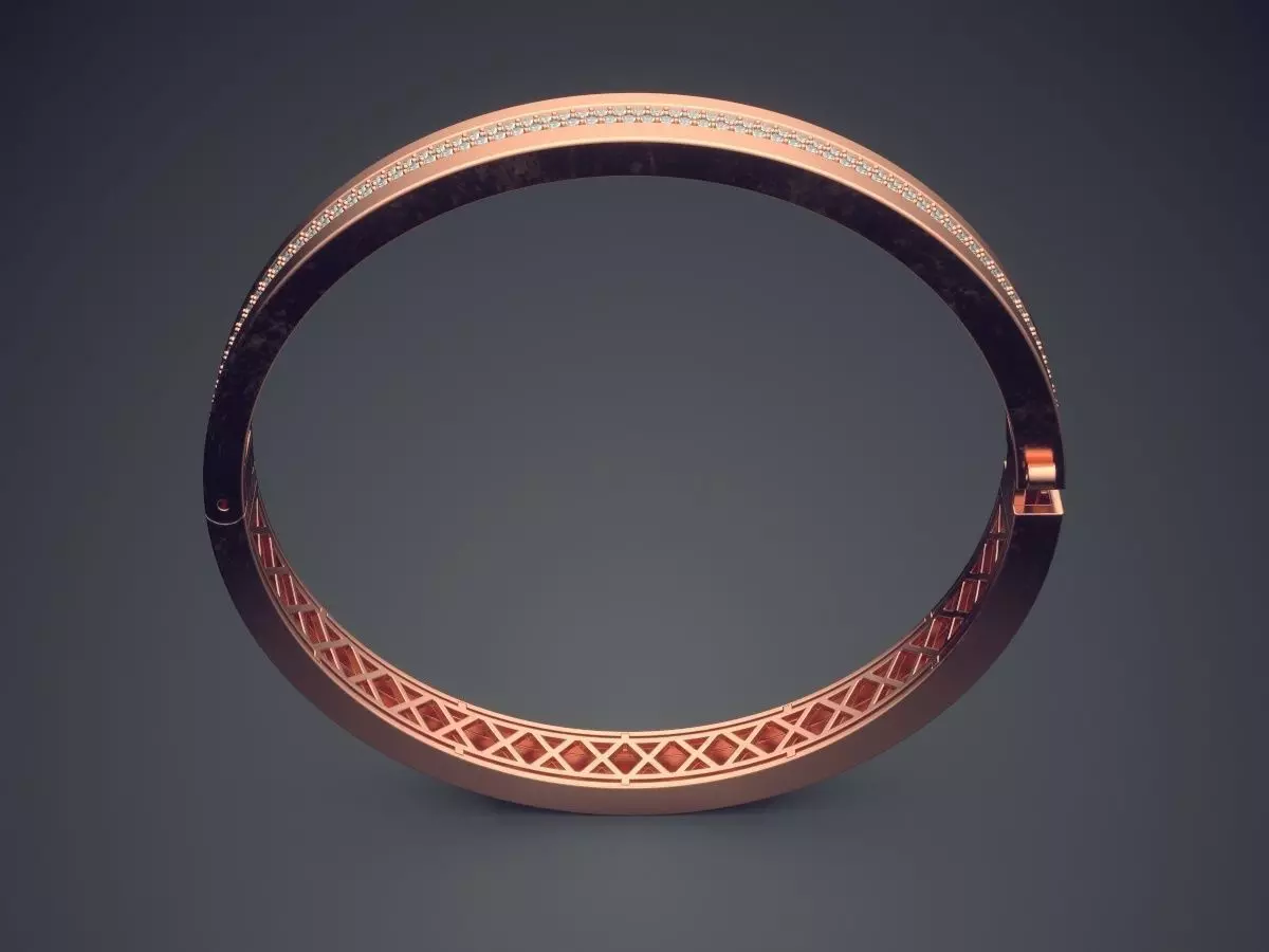 Simple Ring With Tiny Yet Very Detailed Ornament CAD 5137 3D print model_2