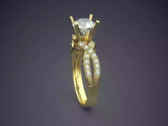 Luxurious Ring Covered With Diamonds CAD 5124