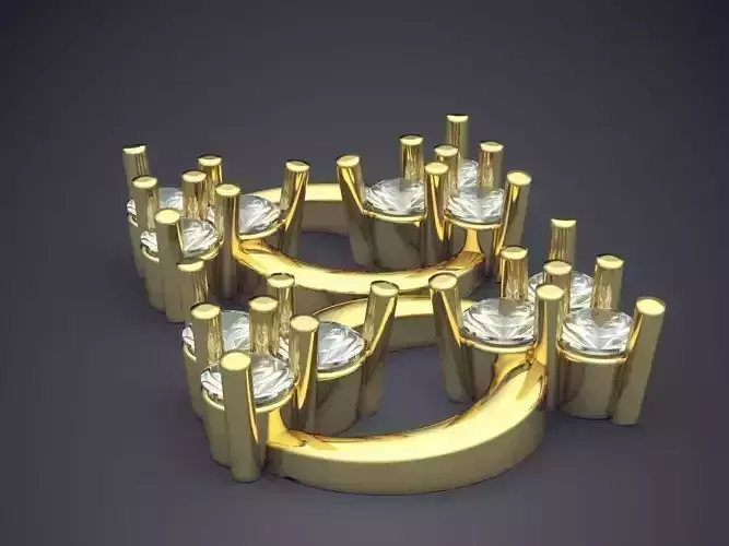 Jewerly Piece With 6 Small Diamonds CAD 5107