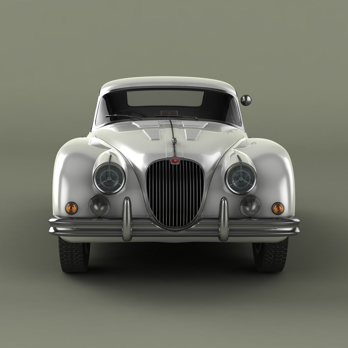 Jaguar XK150 S Fastback 3D model_4