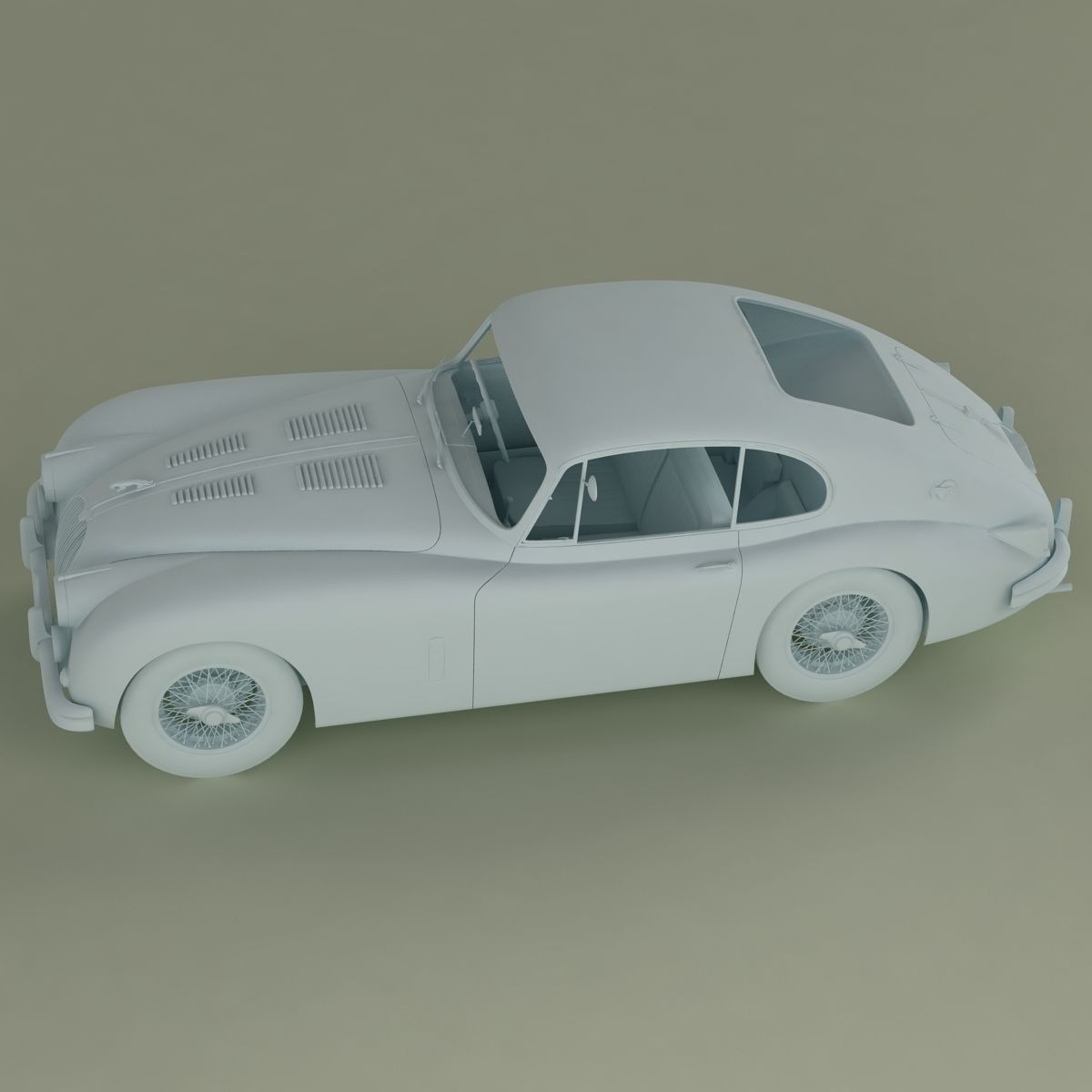Jaguar XK150 S Fastback 3D model_10