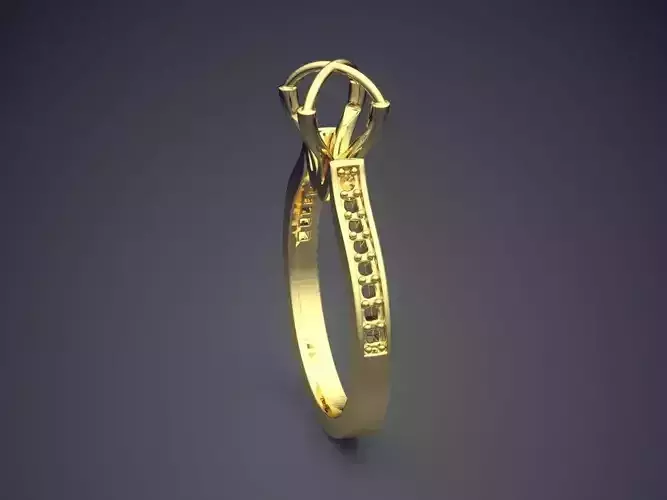 Very Unique Ring With Complex Ornaments On Top CAD 5084