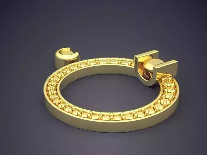 Circle Hollow Jewelry Piece CAD 5063