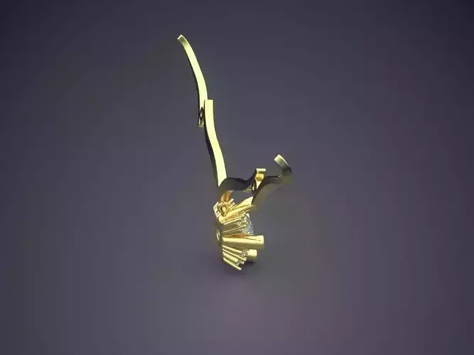 Pendant With Diamonds CAD-5047