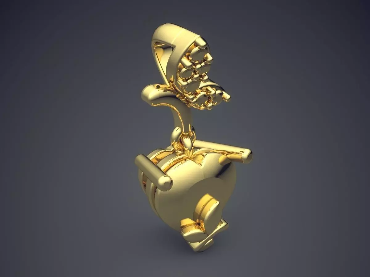 Pendant CAD-5045 3D print model_0