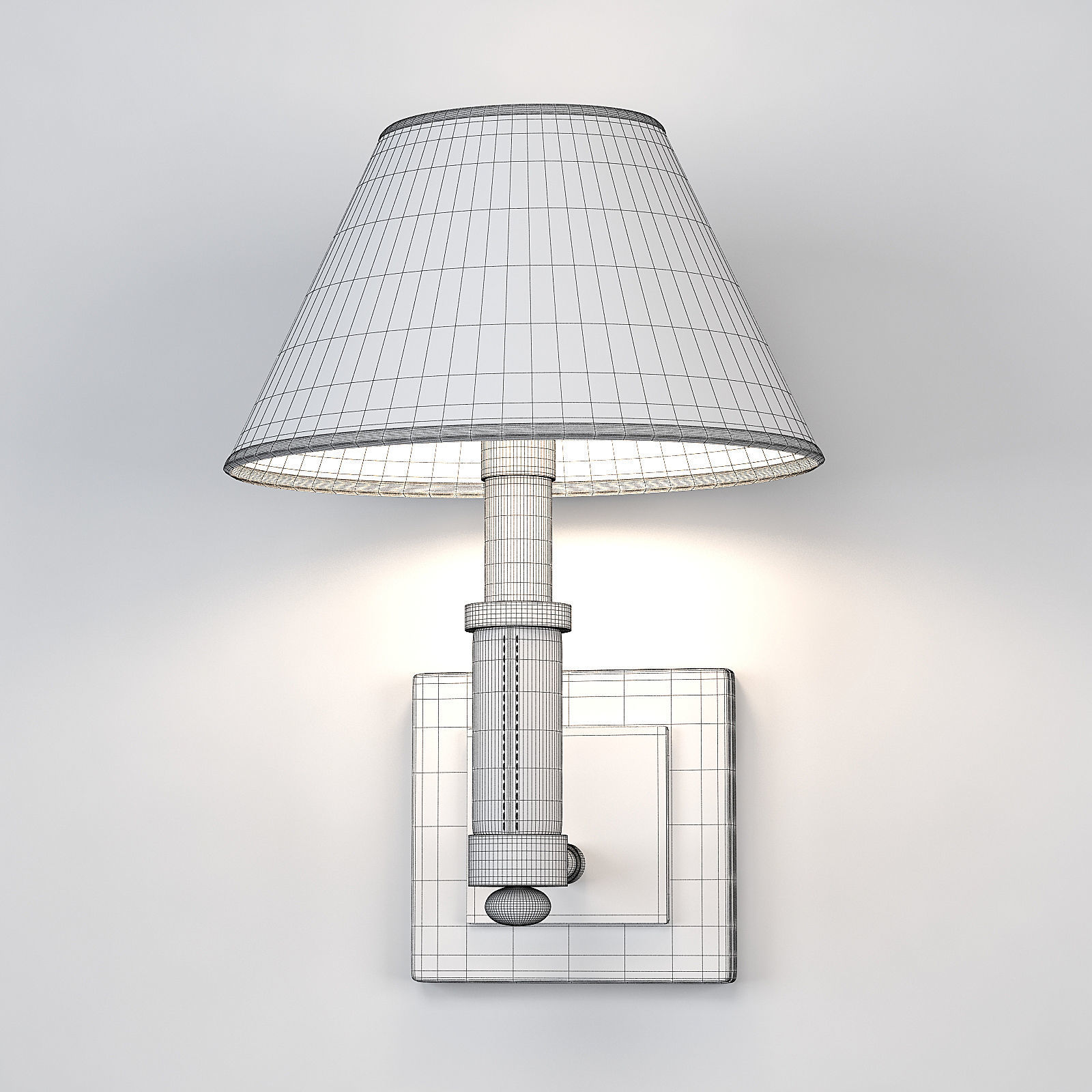  Porta Roman Sconce 3D model_3