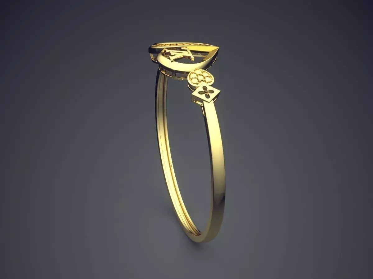 Ring CAD-5043 3D print model_3