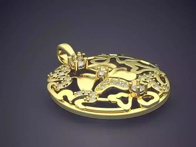 Pendant CAD-5040 3D print model