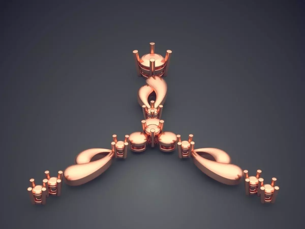 Pendant CAD-4986 3D print model_2