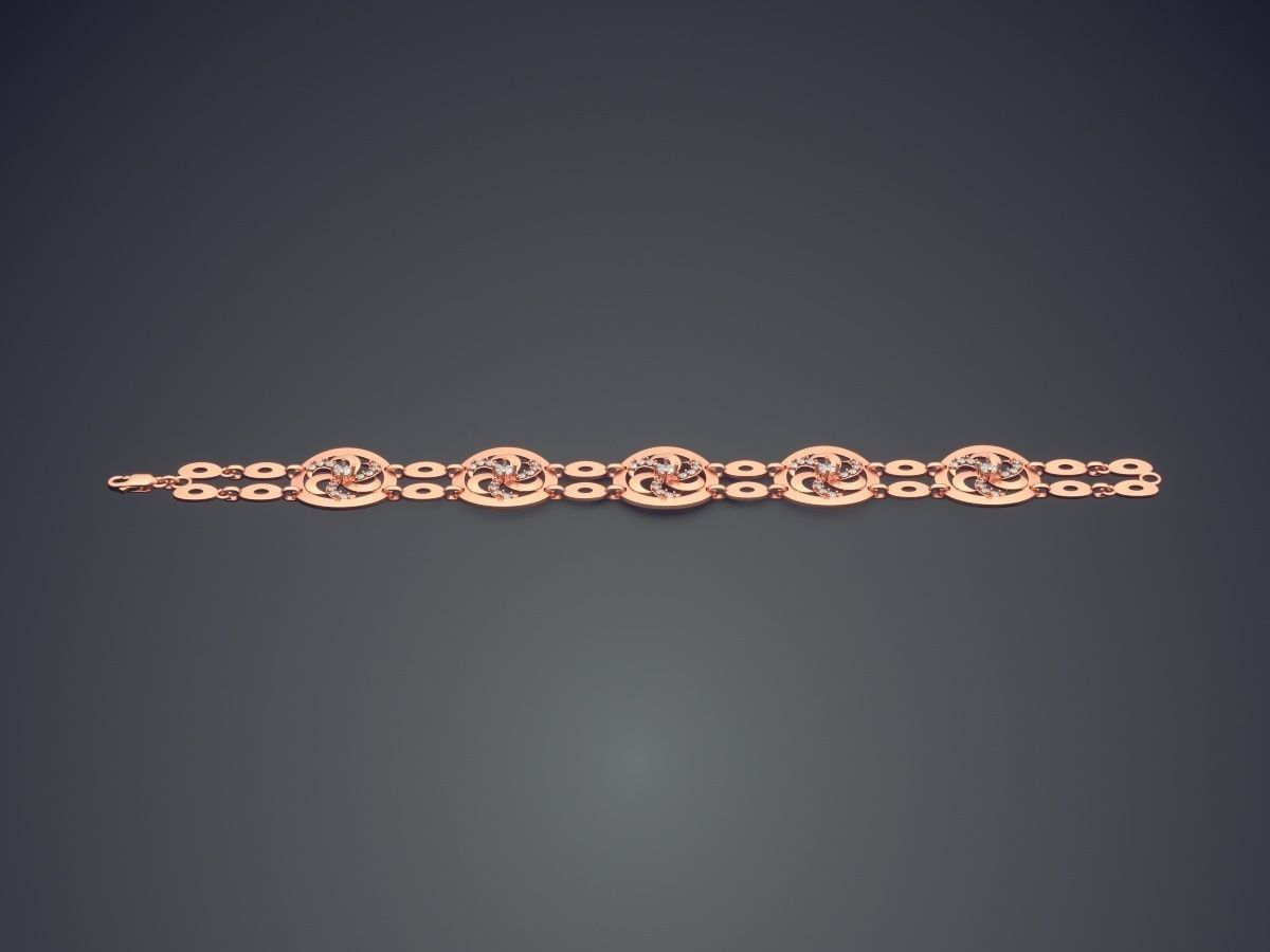 Bracelet CAD-4979 3D print model_2