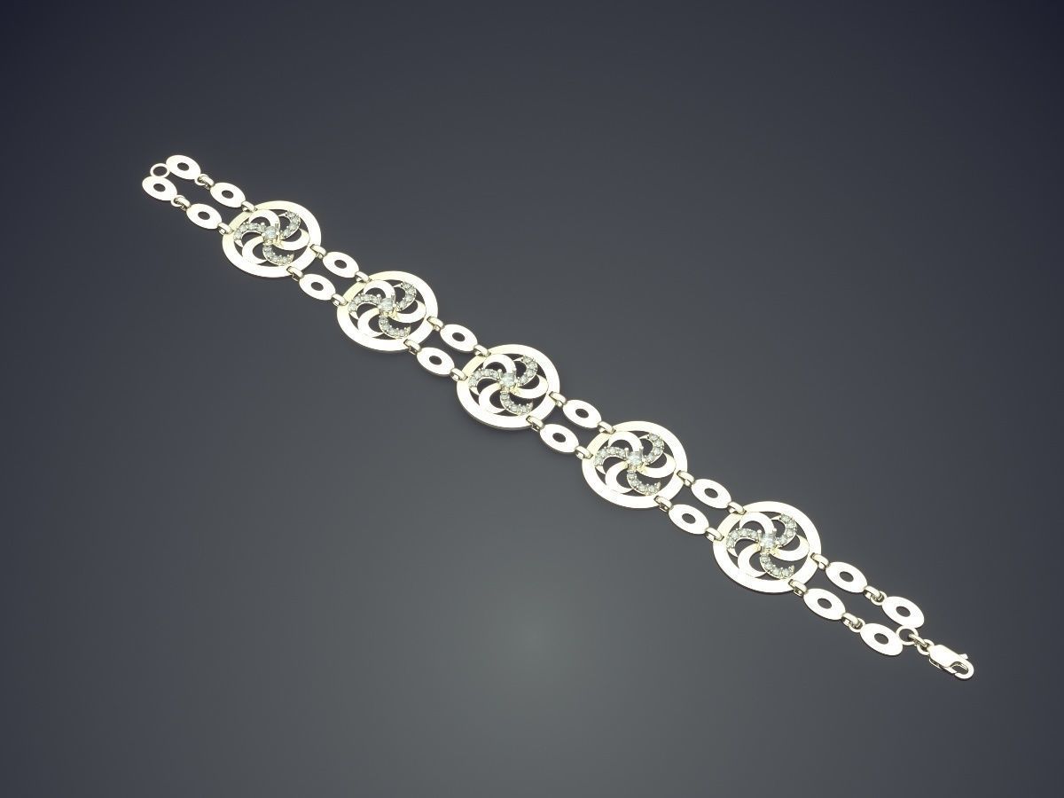 Bracelet CAD-4979 3D print model_1