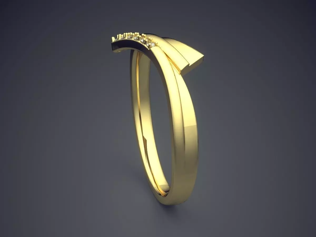 Ring CAD-4960 3D print model_3