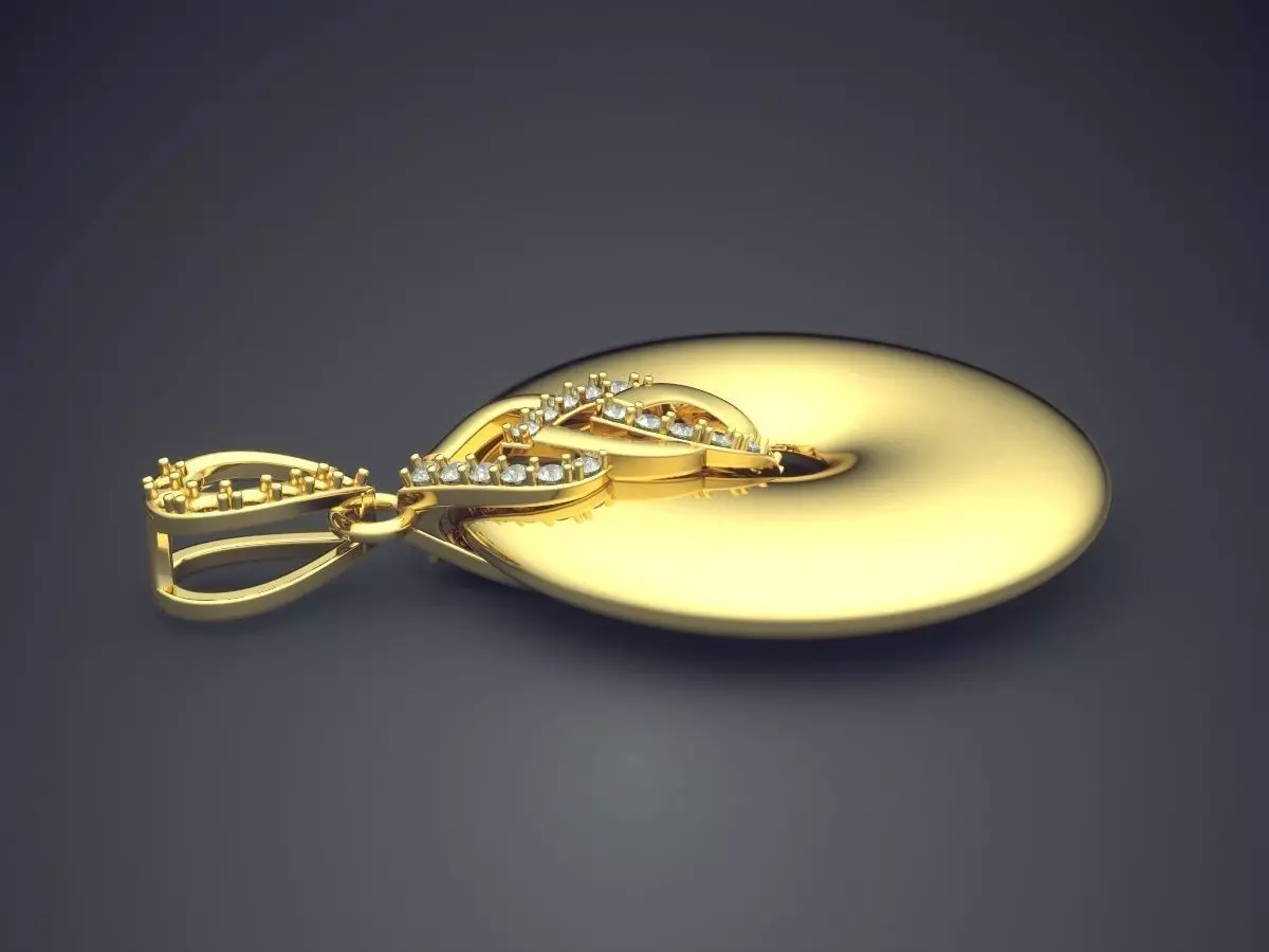 Pendant CAD-4959 3D print model_3