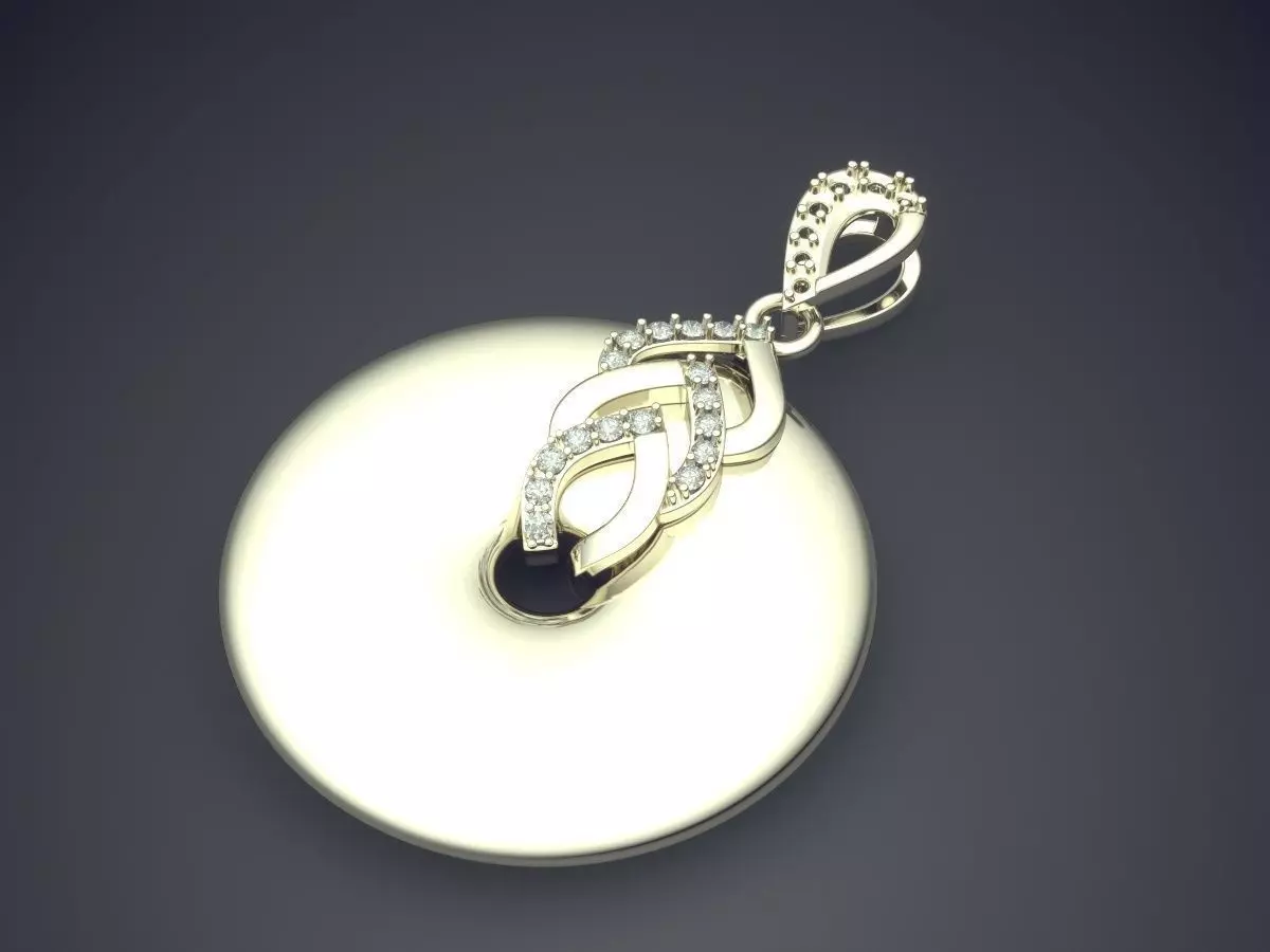 Pendant CAD-4959 3D print model_1
