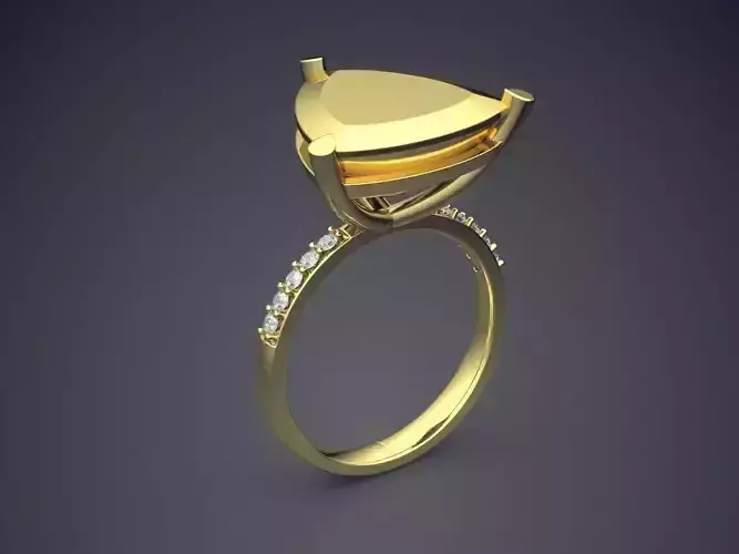 Unique Ring CAD-4949