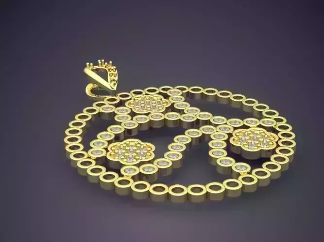 Pendant CAD-4879 3D print model