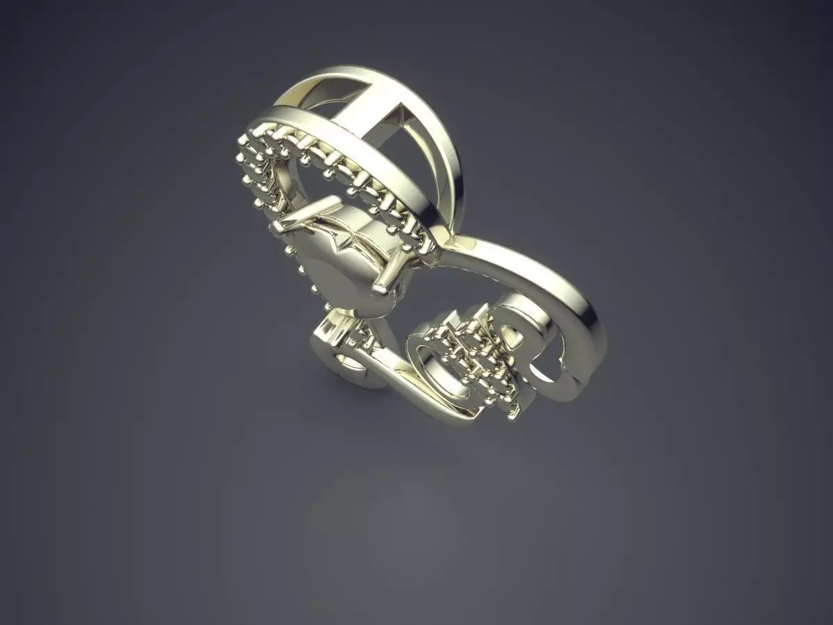 Pendant CAD-4857 3D print model_1