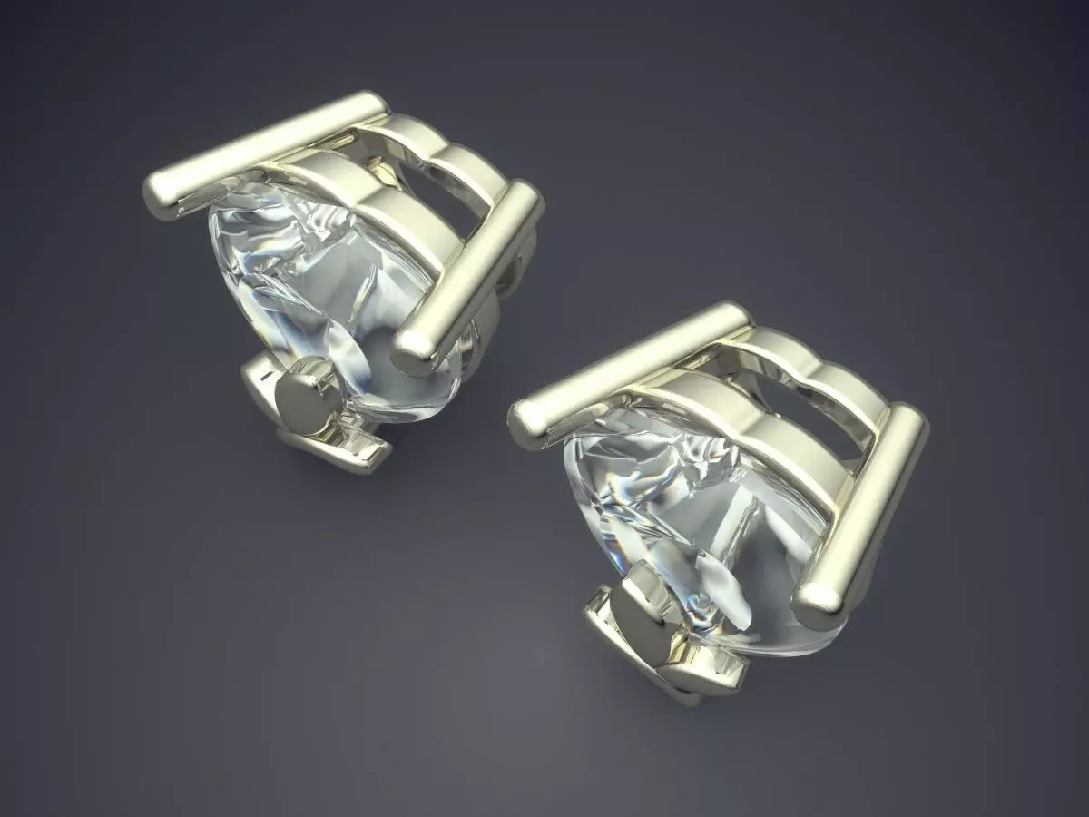 Pendant With Diamonds CAD-4856 3D print model_1