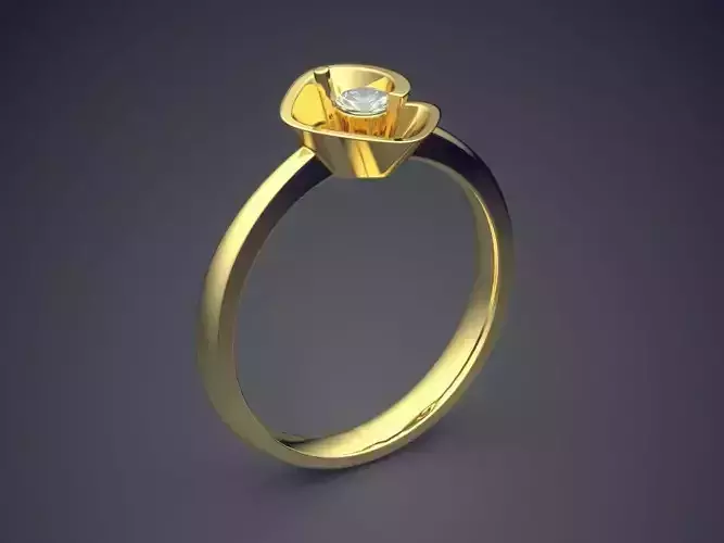 Engagement Ring CAD-4829