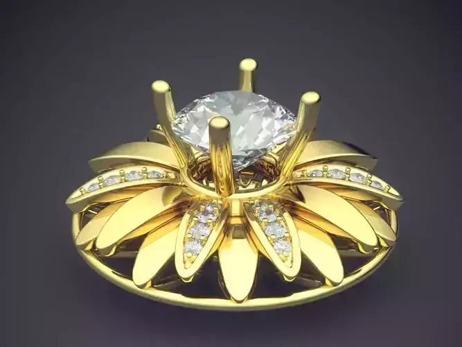 Pendant With Diamonds CAD-4828