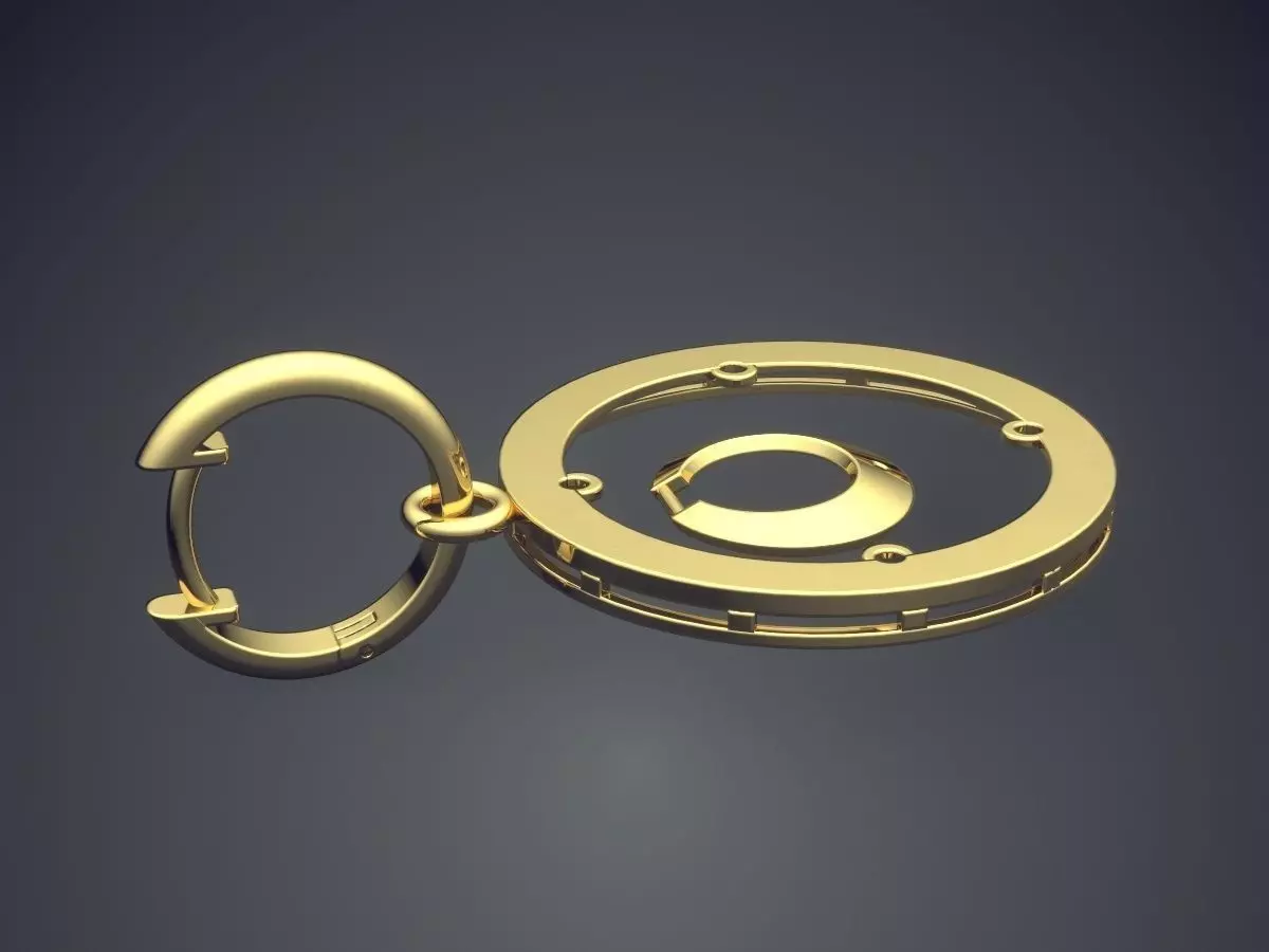 Pendant CAD-4807 3D print model_3