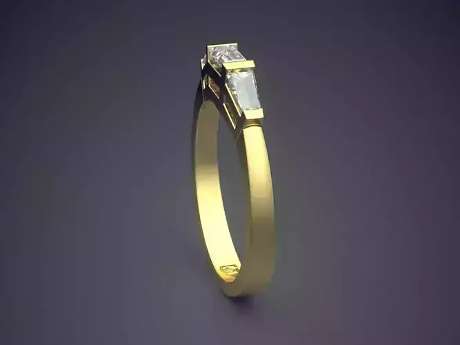 Ring With Diamonds CAD-4779