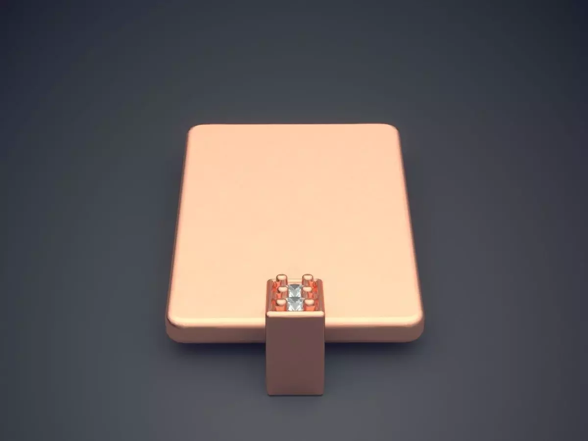 Pendant CAD-4767 3D print model_2