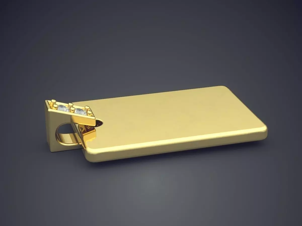 Pendant CAD-4767 3D print model_3