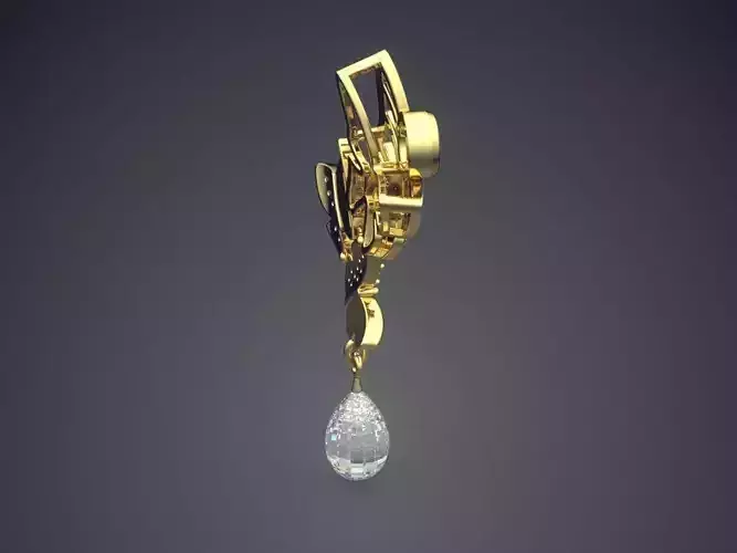 Pendant With Pearl CAD-4741