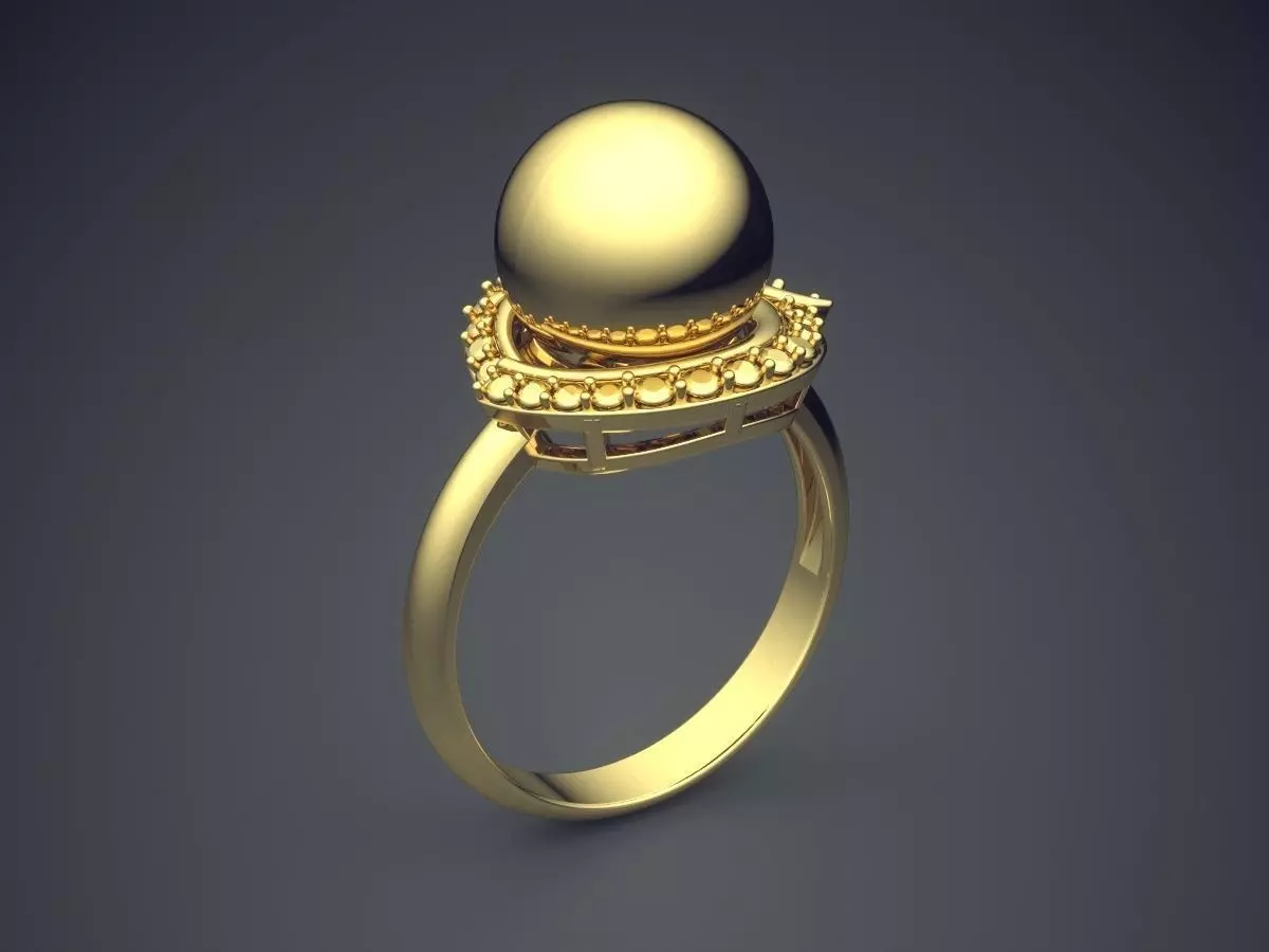 Ring CAD-4731 3D print model_0