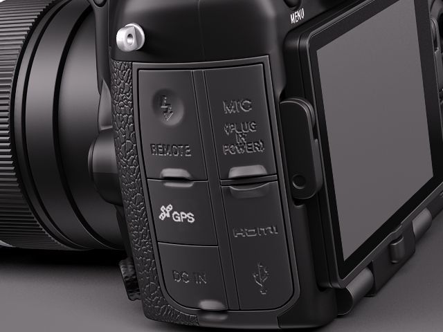 sony alpha 77 3D model_5