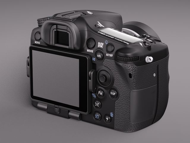 sony alpha 77 3D model_3