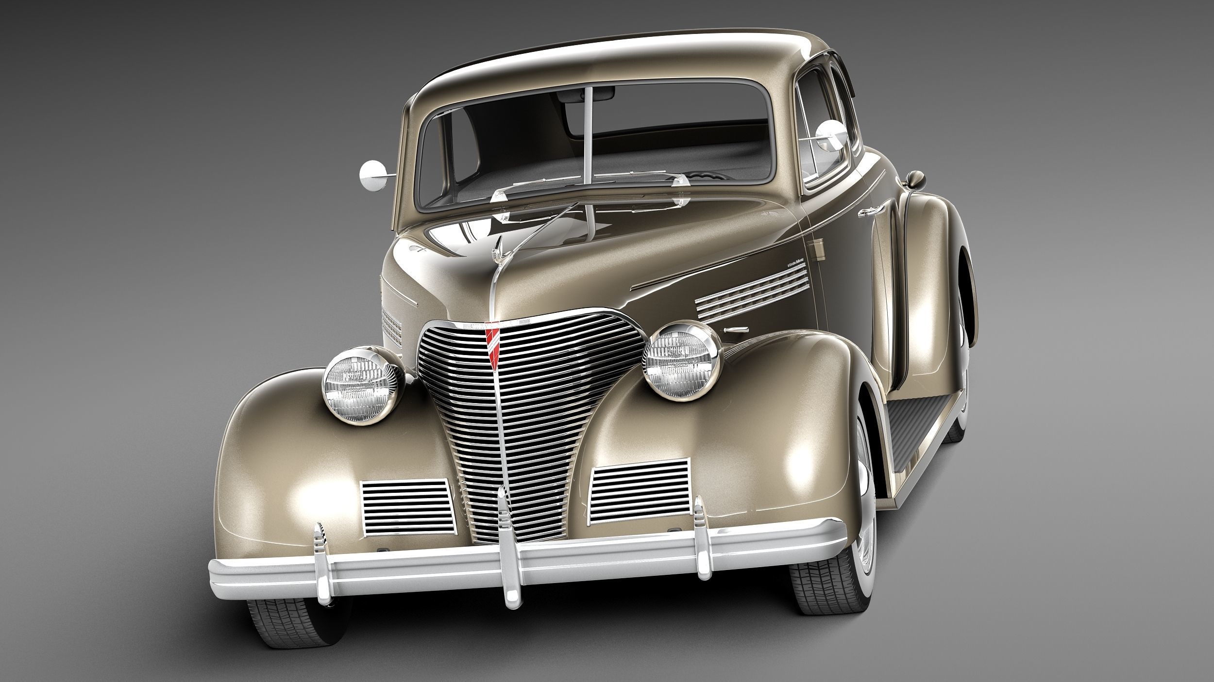 chevrolet 1939 coupe 3D model_1