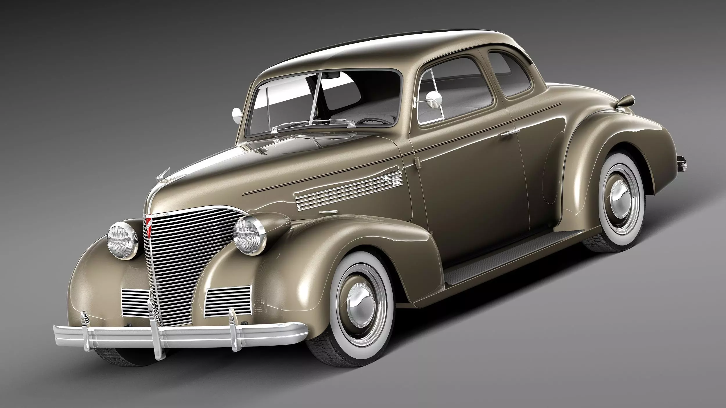 chevrolet 1939 coupe 3D model_0