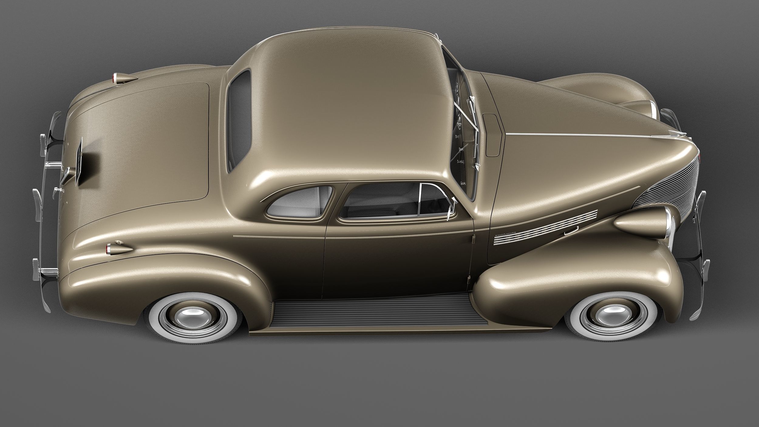 chevrolet 1939 coupe 3D model_7