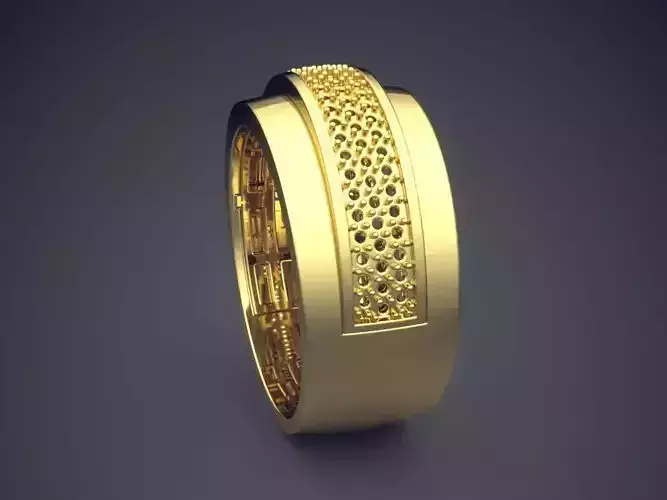 Simple Thick Ring CAD 4599