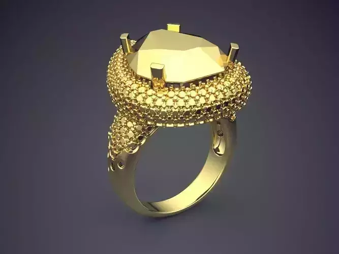 Ring CAD-3967 3D print model