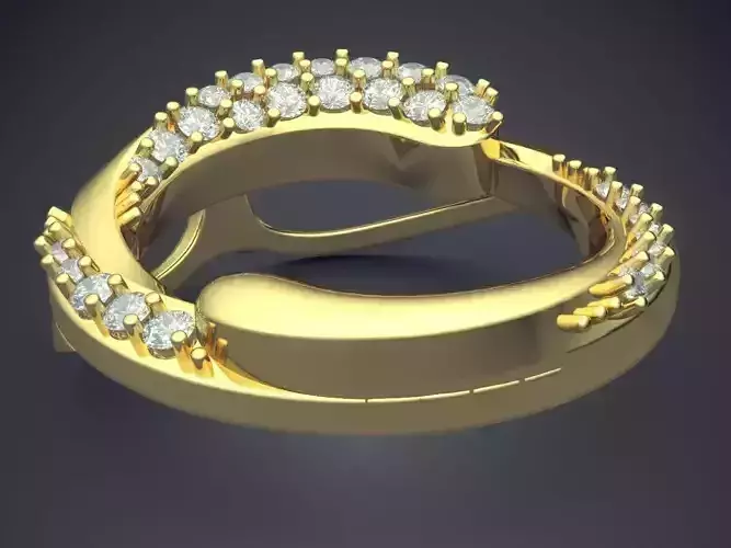 Pendant With Diamonds CAD-3962 3D print model