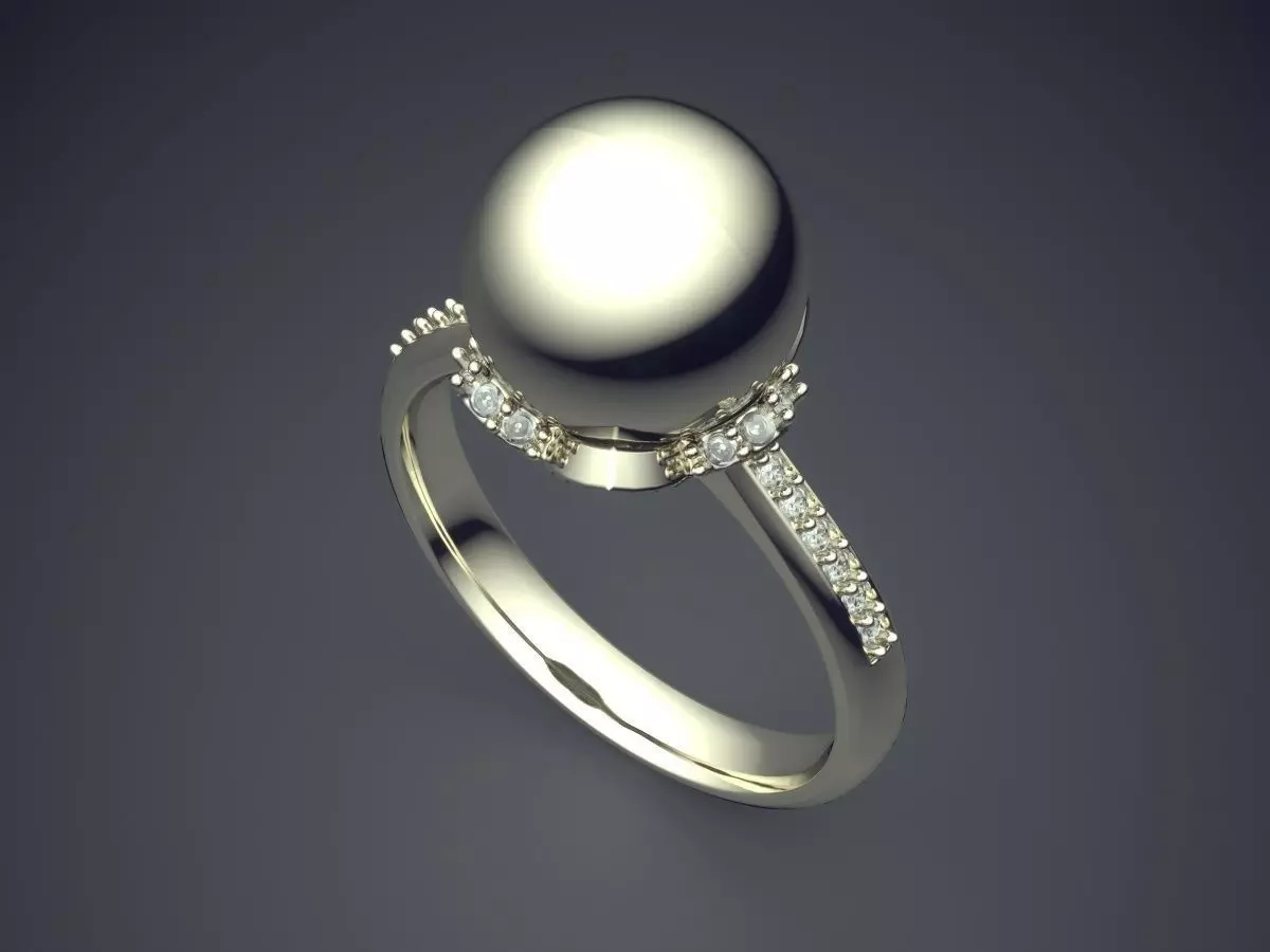 Ring CAD-3958 3D print model_1