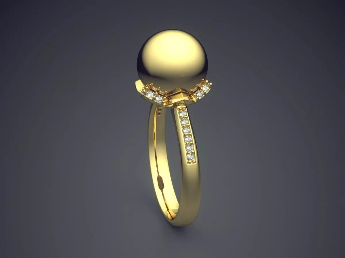 Ring CAD-3958 3D print model_3