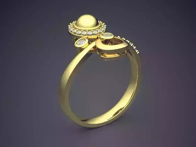 Ring CAD-3937 3D print model