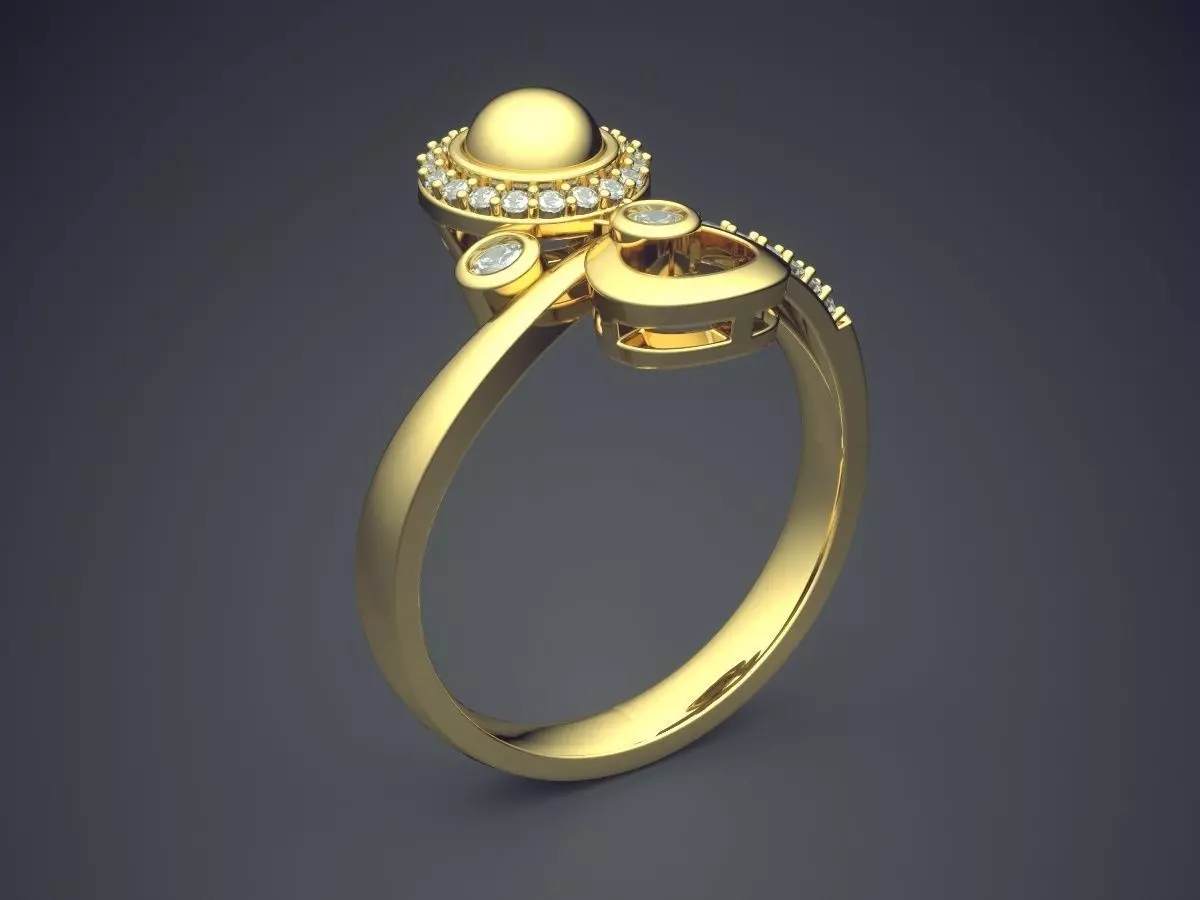 Ring CAD-3937 3D print model_0