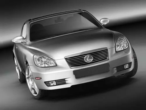 Lexus SC430 3D model_0