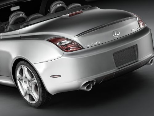 Lexus SC430 3D model_7