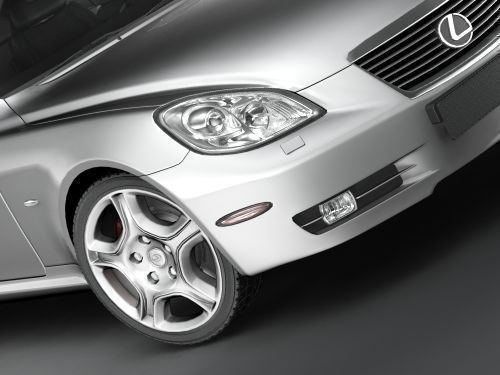 Lexus SC430 3D model_5