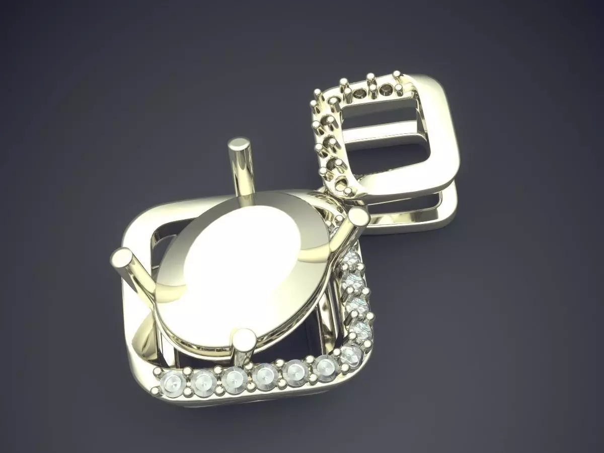 Pendant CAD-3908 3D print model_1