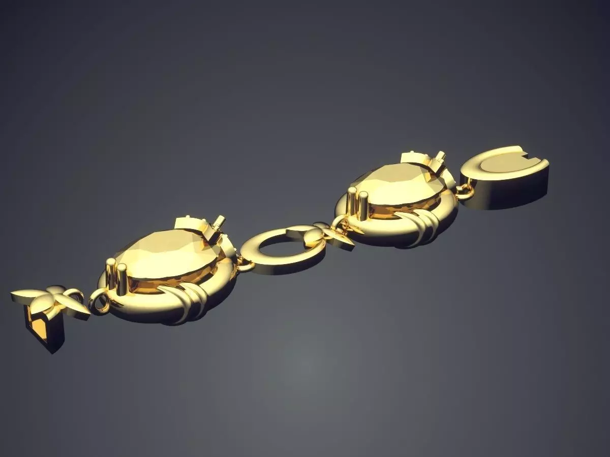 Bracelet CAD-3905 3D print model_0