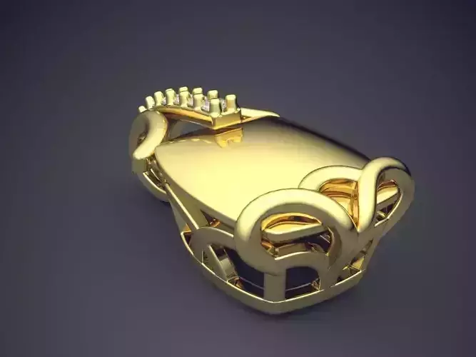 Pendant CAD-3902 3D print model